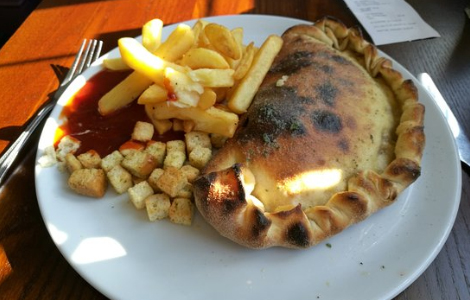 Chicken Tikka Calzone